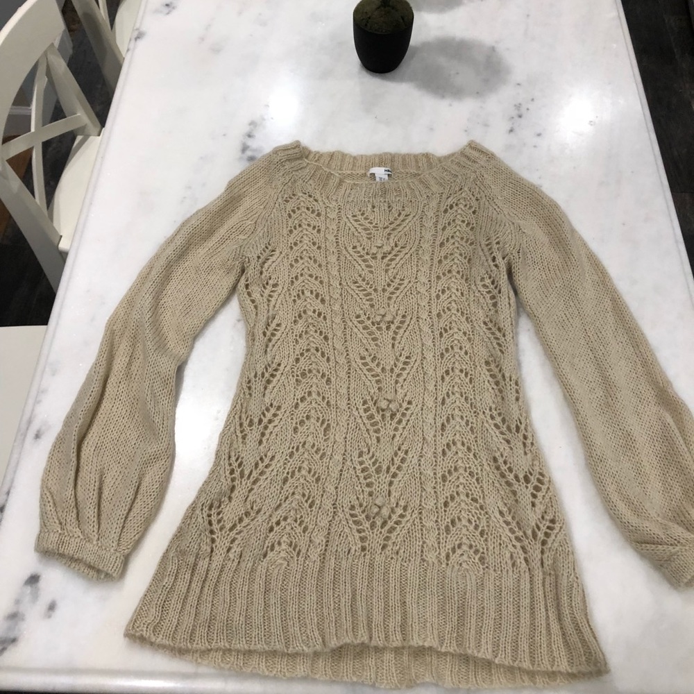 Beautiful Beige Sweater top